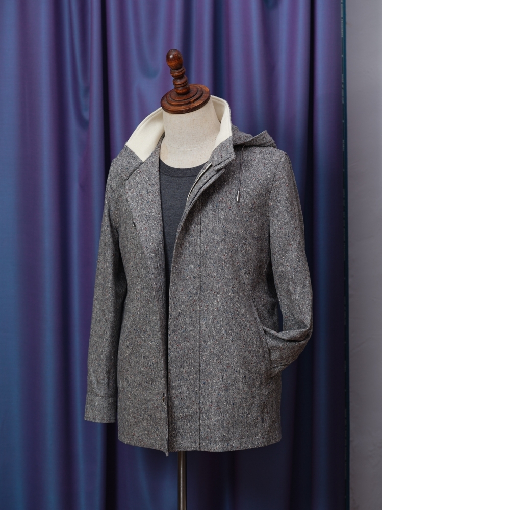 英國 Holland & Sherry 頂級花呢 | 客製化 Tweed 派克服大衣