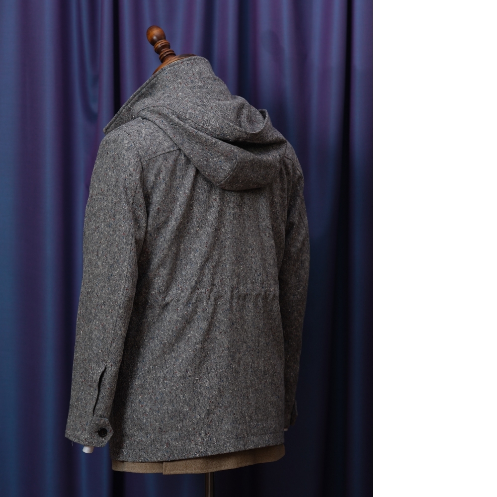 英國 Holland & Sherry 頂級花呢 | 客製化 Tweed 派克服大衣