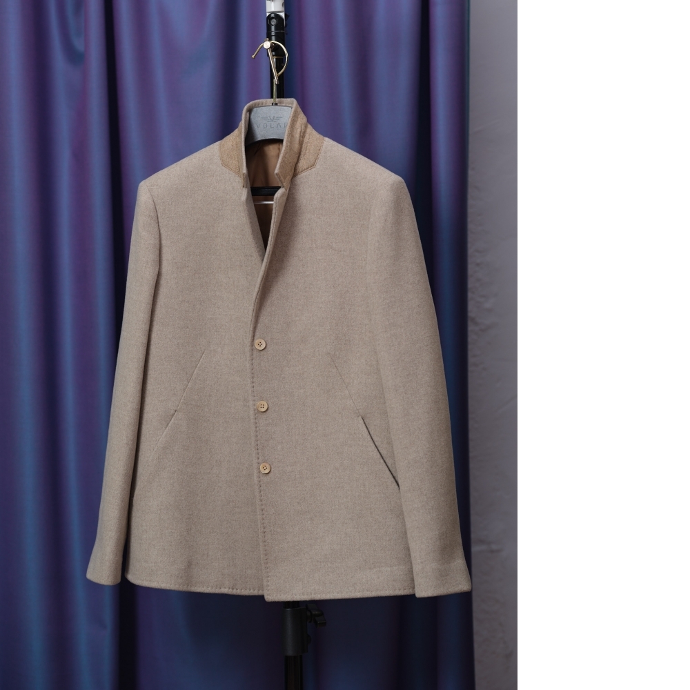 義大利 Loro Piana 羊毛羊絨 | 先生親選 女裝客製化箱型短夾克