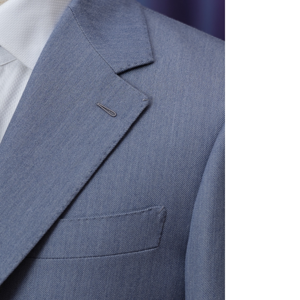 義大利 Loro Piana 羊毛丹寧西裝 | 頂級都會雅痞客製化男裝