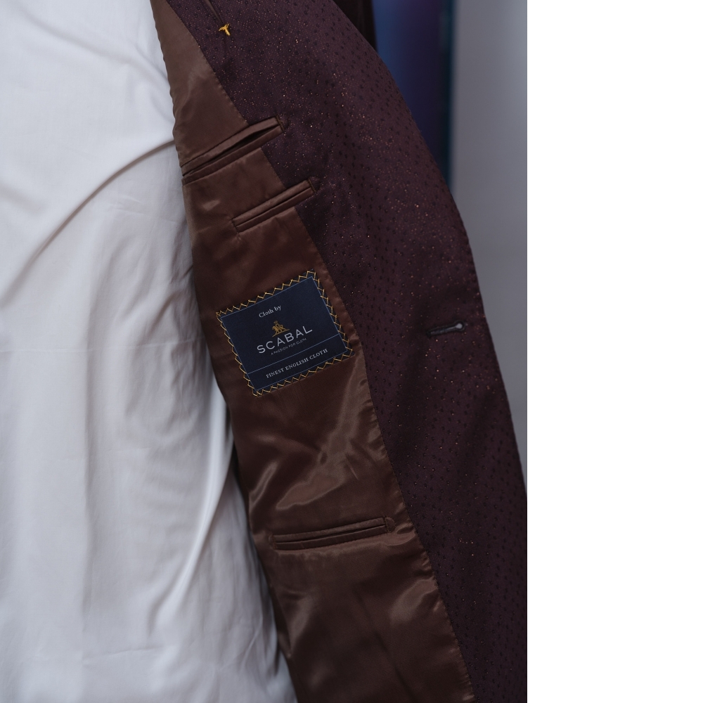 Scabal 勃根地紅閃耀禮服系列 | 台北市大同區全方位西裝訂製