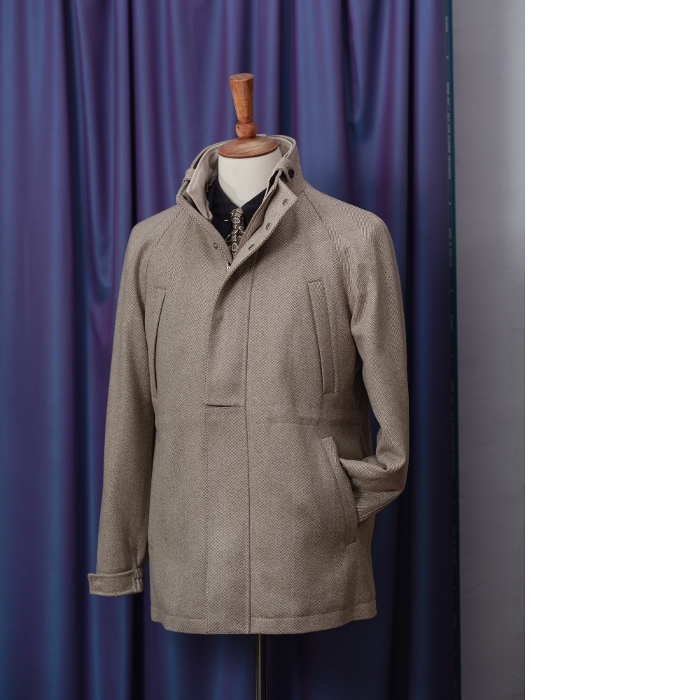 Loro Piana 原色羊絨 Icer 夾克訂製作品 | 台北市西裝店與高級男裝訂製推薦