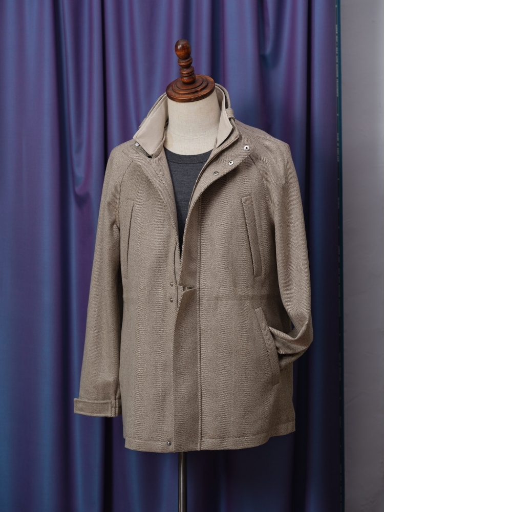 Loro Piana 原色羊絨 Icer 夾克訂製作品 | 台北市西裝店與高級男裝訂製推薦