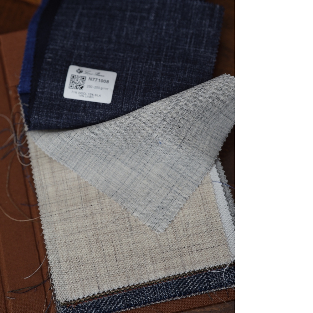 夏日專屬 Loro Piana 毛麻絲訂製休閒夾克