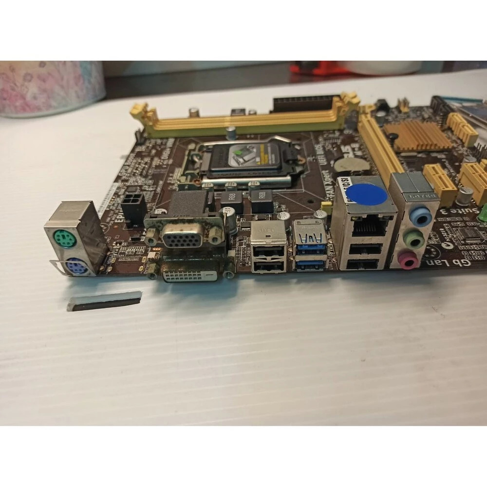 3@5@29@華碩ASUS H81M-E/H81M-K/H81M-E/M52AD 1150腳位主機板附檔板<阿旺電腦>
