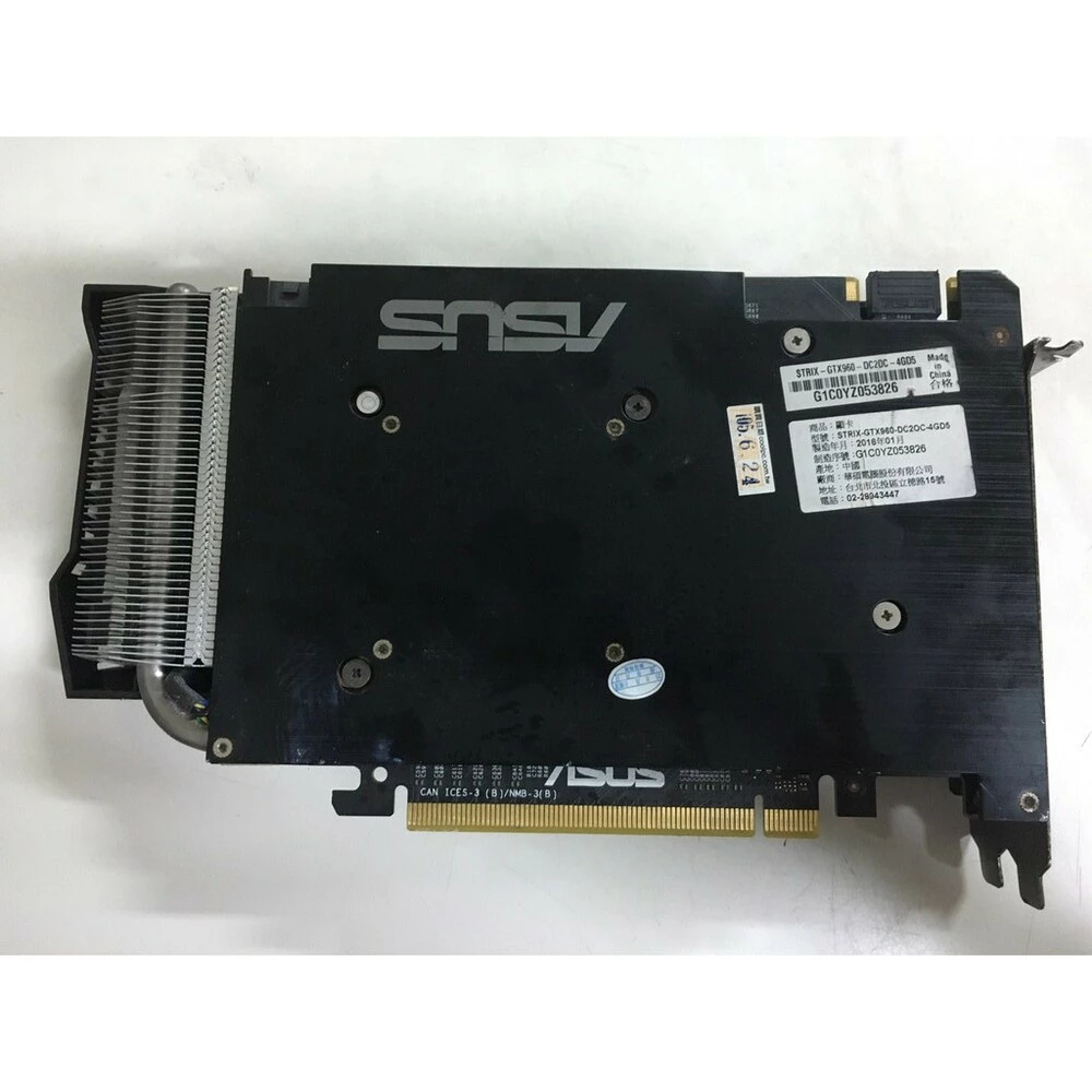 34@華碩ASUS GTX960 STRIX-GTX960-DC DDR5 4G / 2G顯示卡<阿旺電腦>