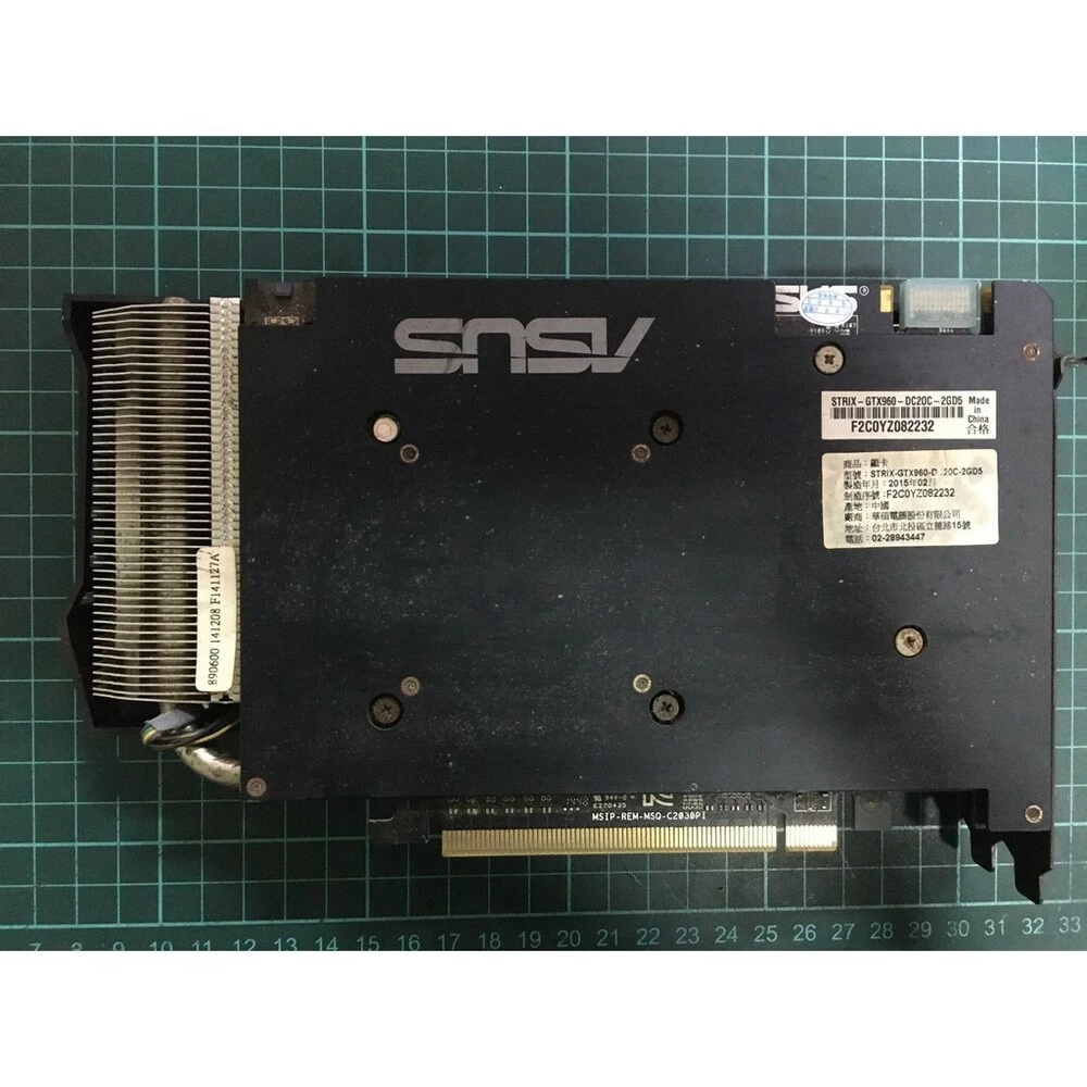 34@華碩ASUS GTX960 STRIX-GTX960-DC DDR5 4G / 2G顯示卡<阿旺電腦>