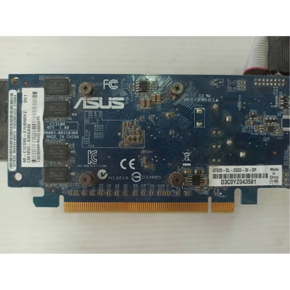 62@ASUS 華碩GT620-SL-2GD3-V3-DP (DI) DDR3 2G顯示卡 (兩款隨機出) <阿旺電腦>
