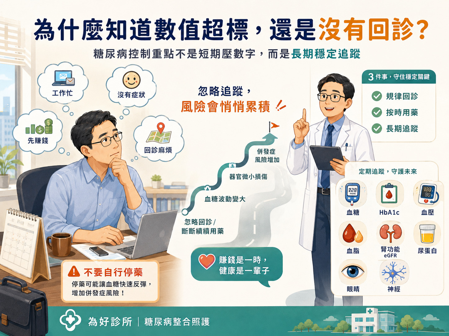 為好診所醫療團隊與檢測