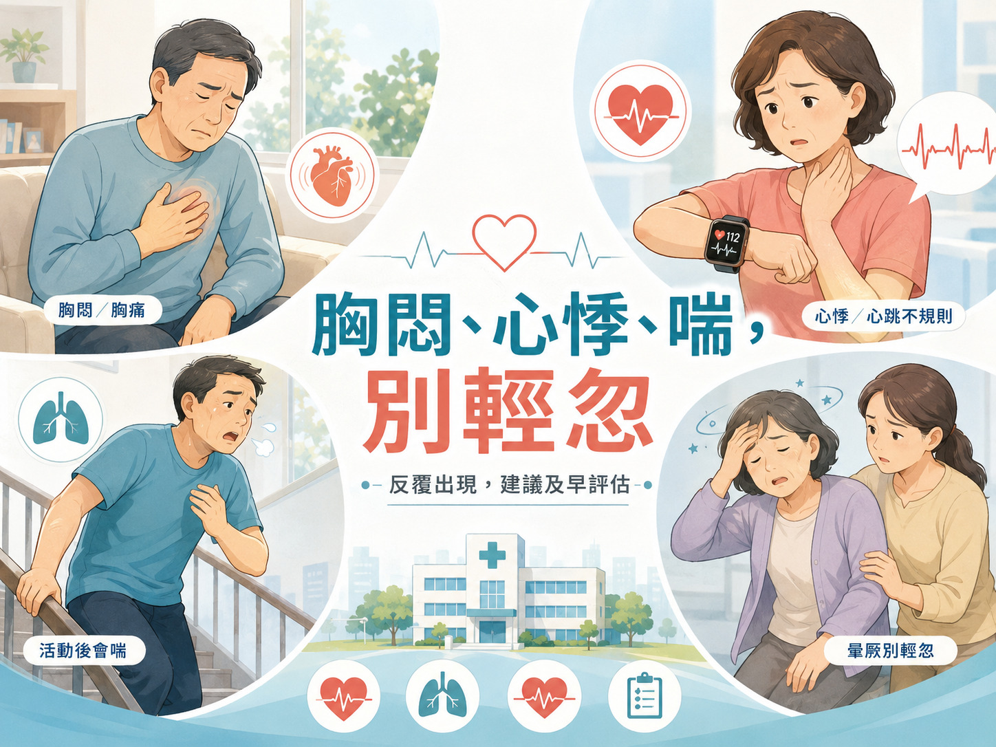 胸悶心悸解析