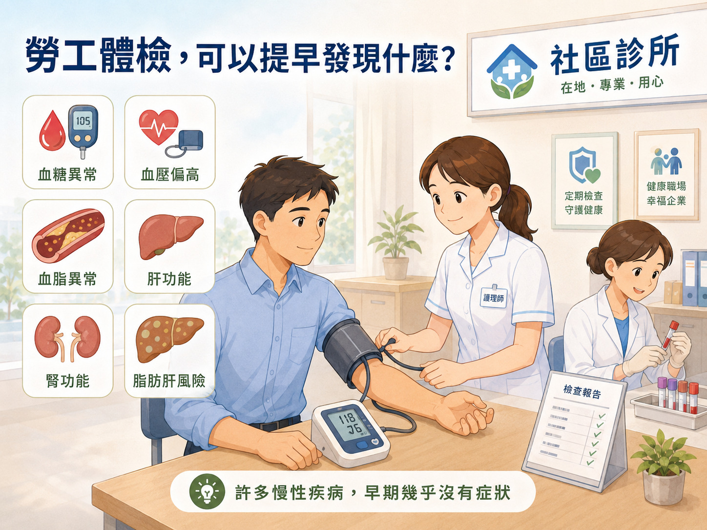 診所檢查效率與便利性