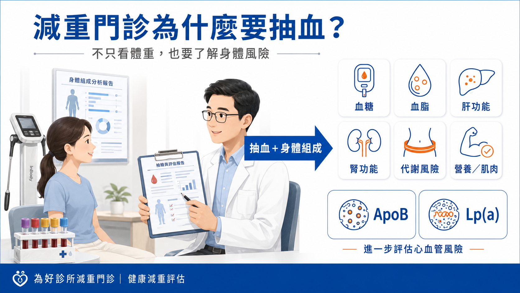 ApoB與Lp(a)心血管風險管理圖解
