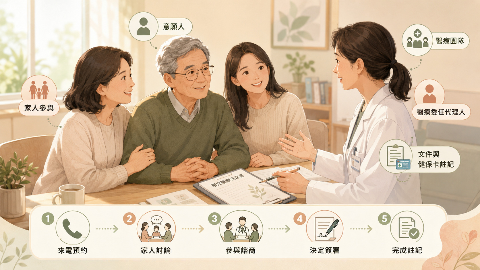 為好診所預立醫療照護諮商
