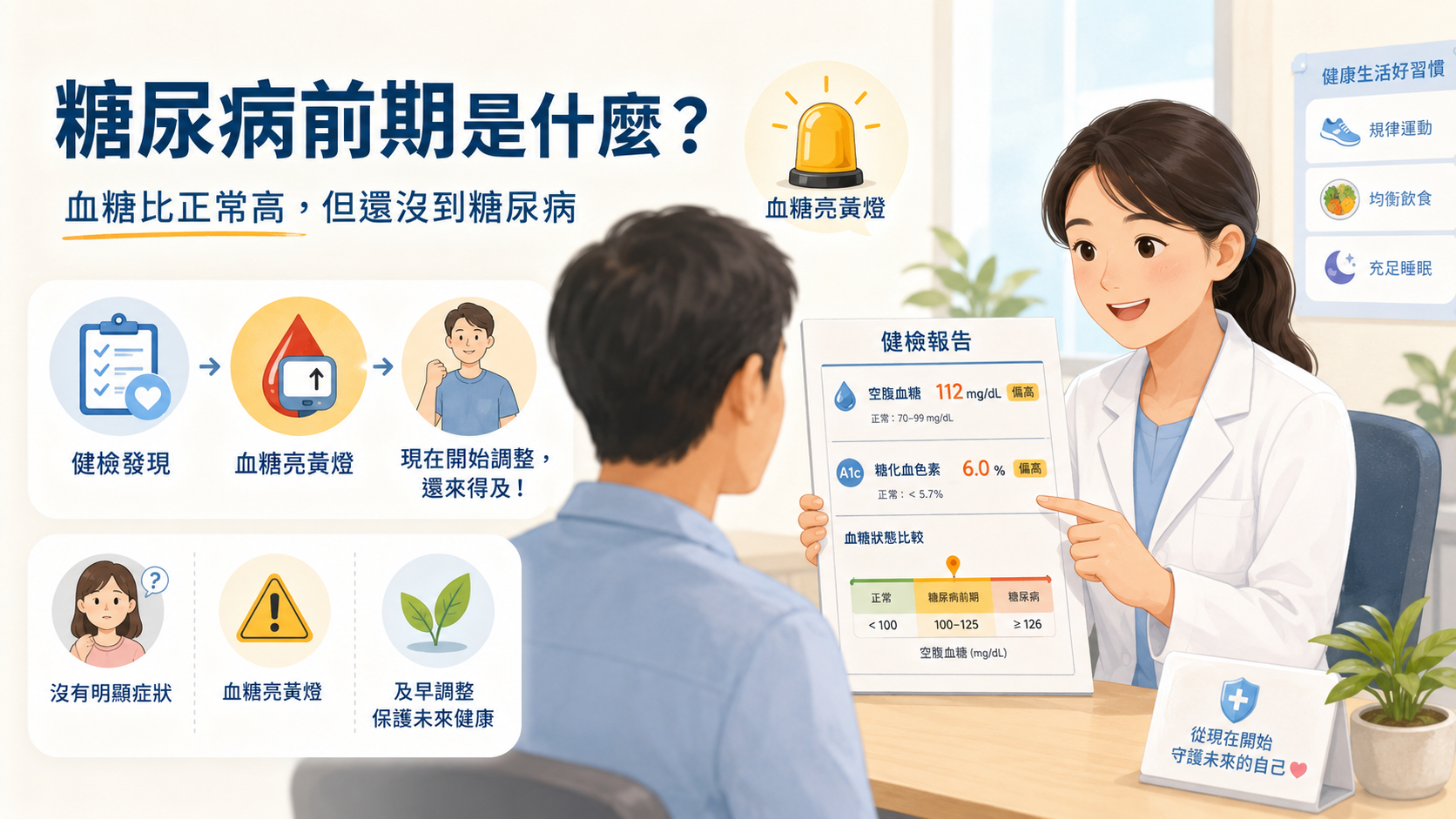 糖尿病前期提醒