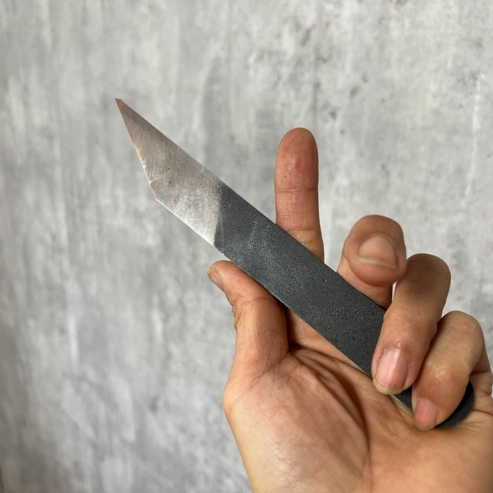 全鋼尖尾刀25度(右