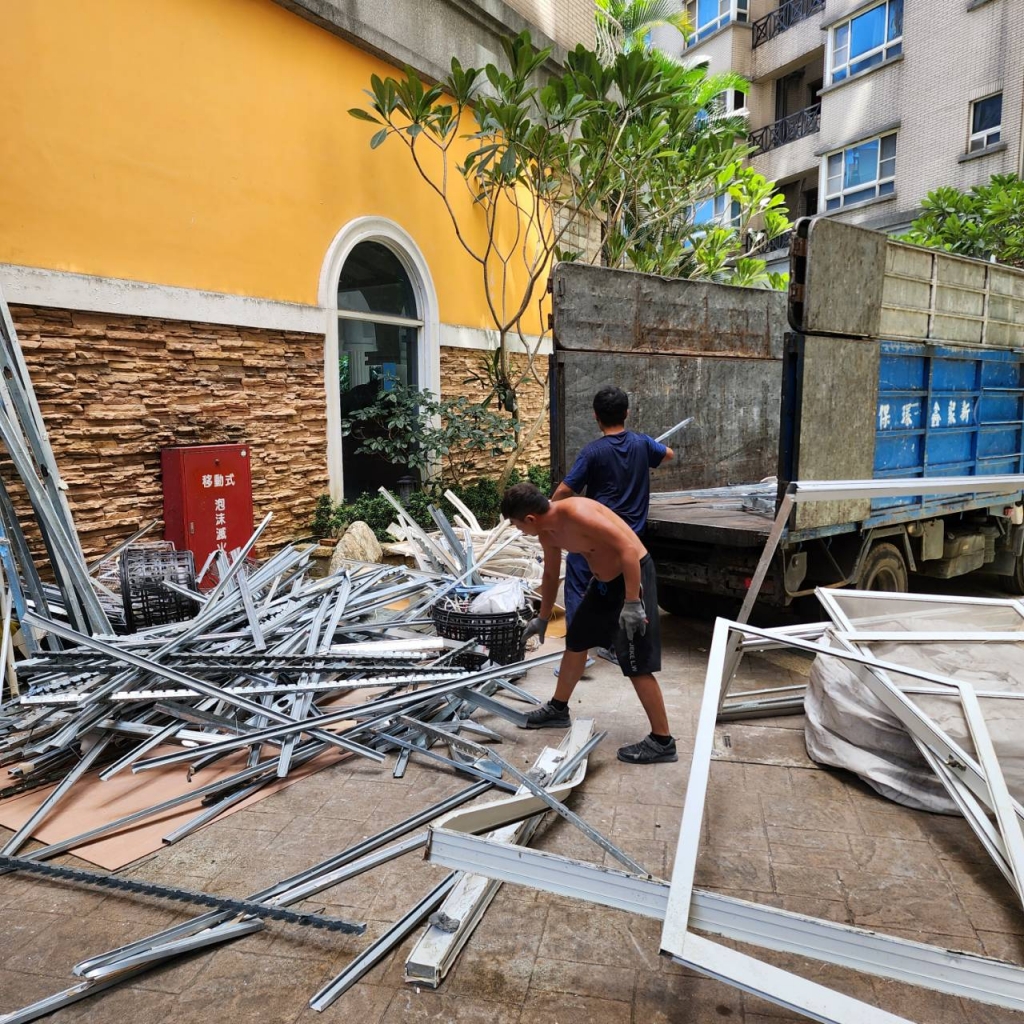拆除工程廢五金清運