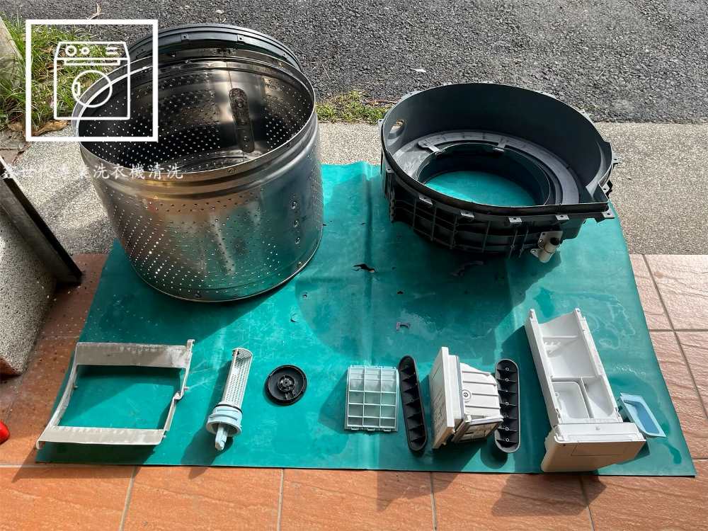 東芝 滾筒洗脫烘(日製)全拆洗