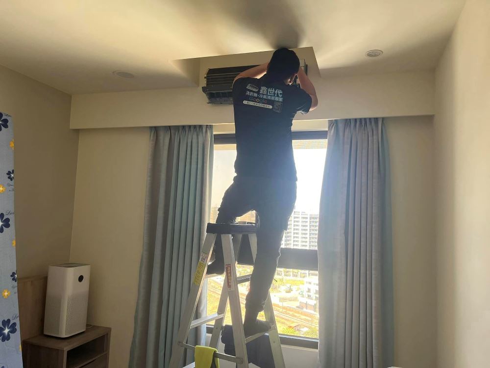 midea 分離式冷氣拆洗