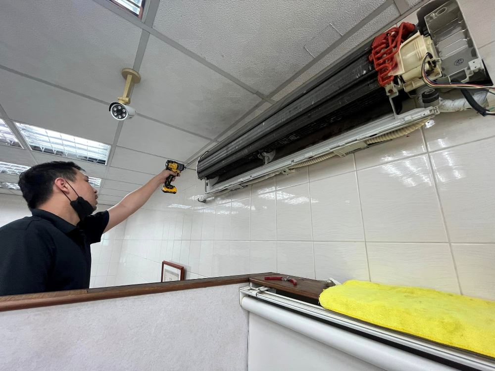 日立頂級型 分離式冷氣拆洗