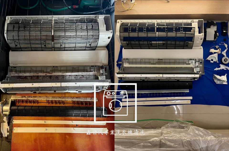 大金分離式冷氣清洗