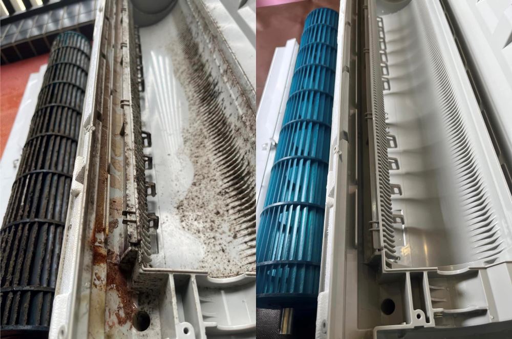 格力冷氣 一體式水盤無死角拆洗