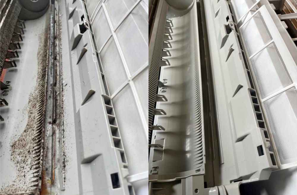 格力冷氣 一體式水盤無死角拆洗