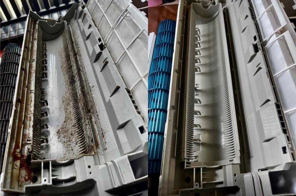 格力冷氣 一體式水盤無死角拆洗