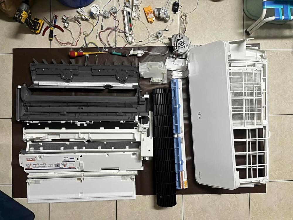 富士通分離式冷氣機保養