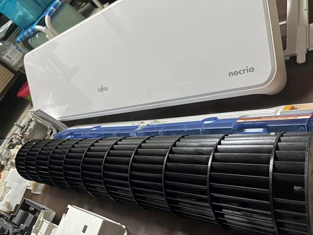 富士通分離式冷氣機保養