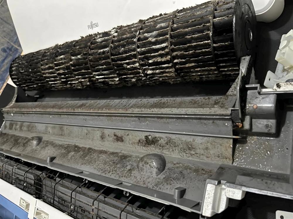 富士通分離式冷氣機保養