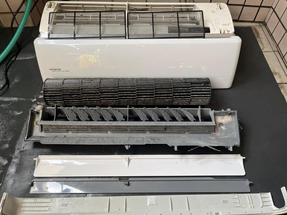日立分離式冷氣機清洗