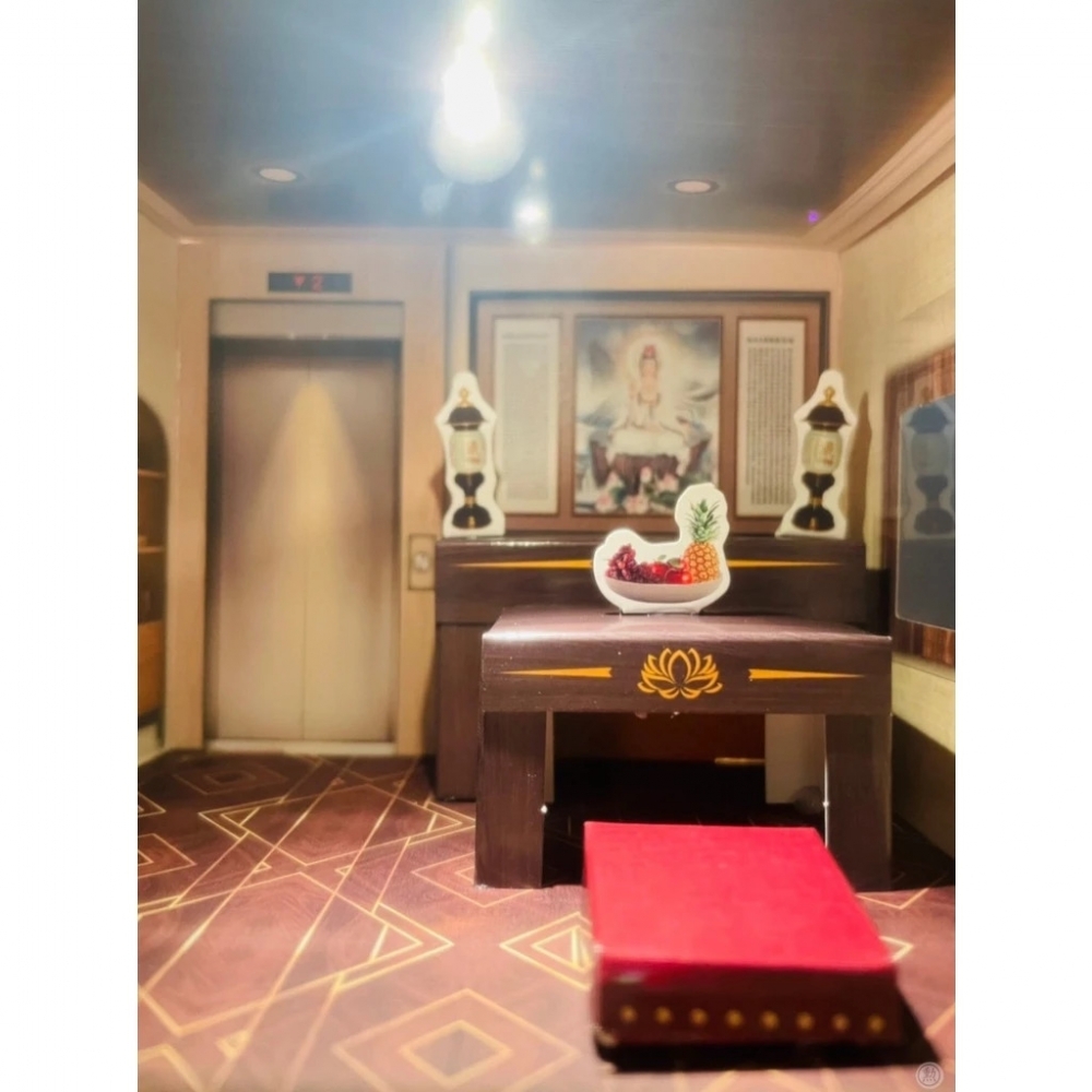 紙紮2層樓電梯小別墅/附魂身/附地契/新合康/紙紮房子/靈屋/紙紮/現貨