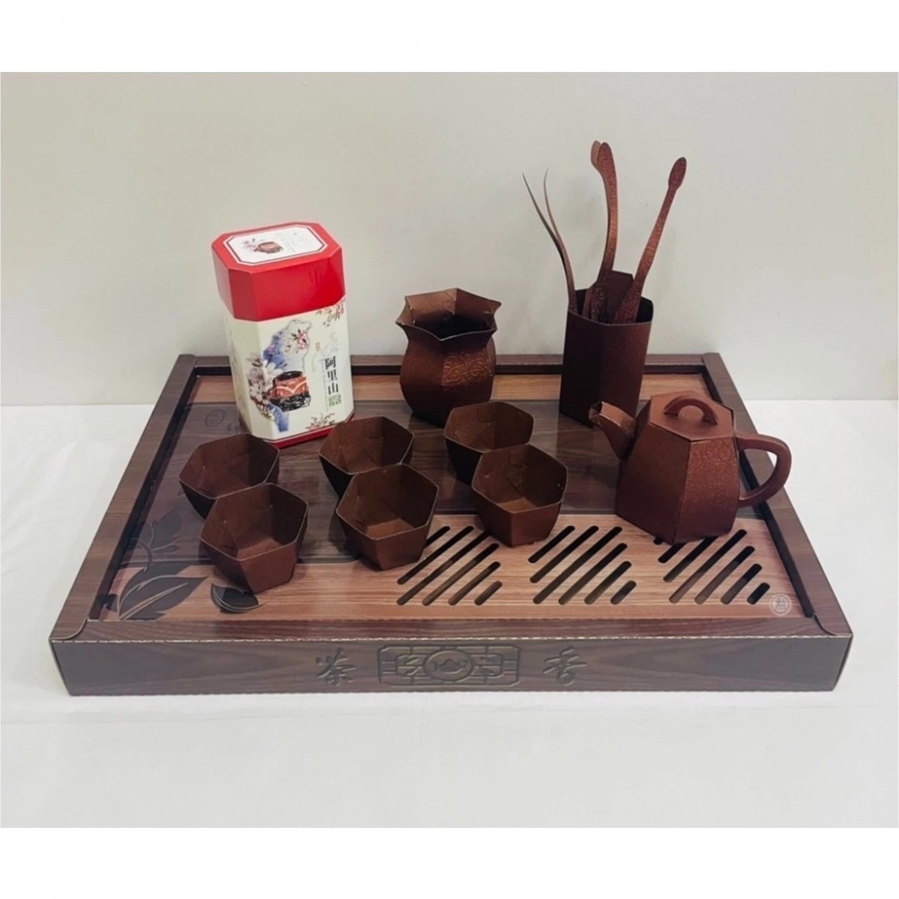 台製紙紮手工茶具/紙紮茶具/紙紮/現貨