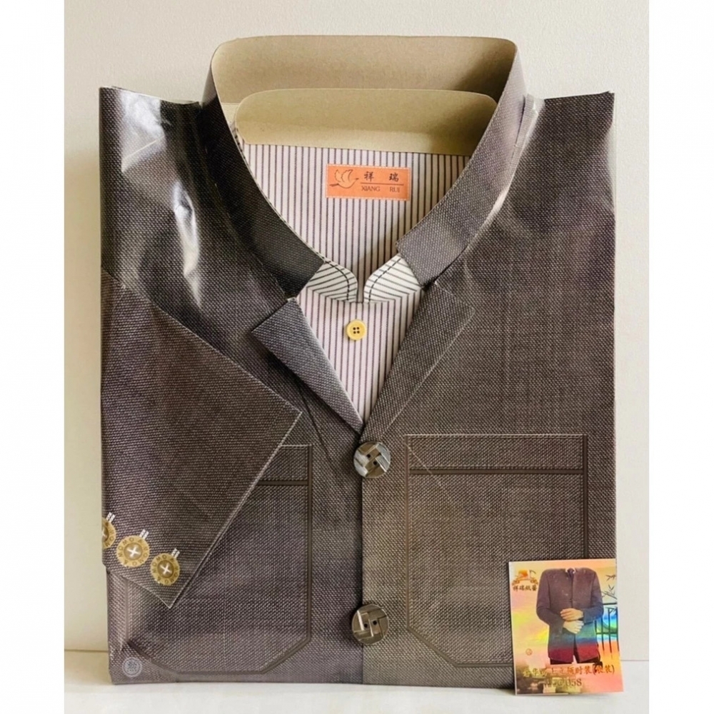 袋裝紙紮西裝含褲/G058/紙紮衣服/紙衣服/紙紮/現貨