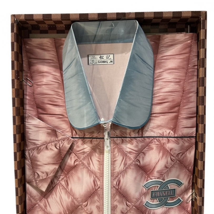 紙紮女生羽絨外套 A657