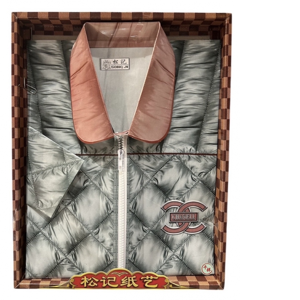 紙紮女生羽絨外套 A657