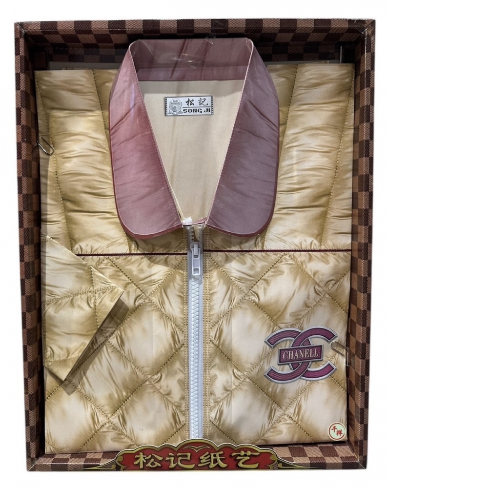 紙紮女生羽絨外套 A657