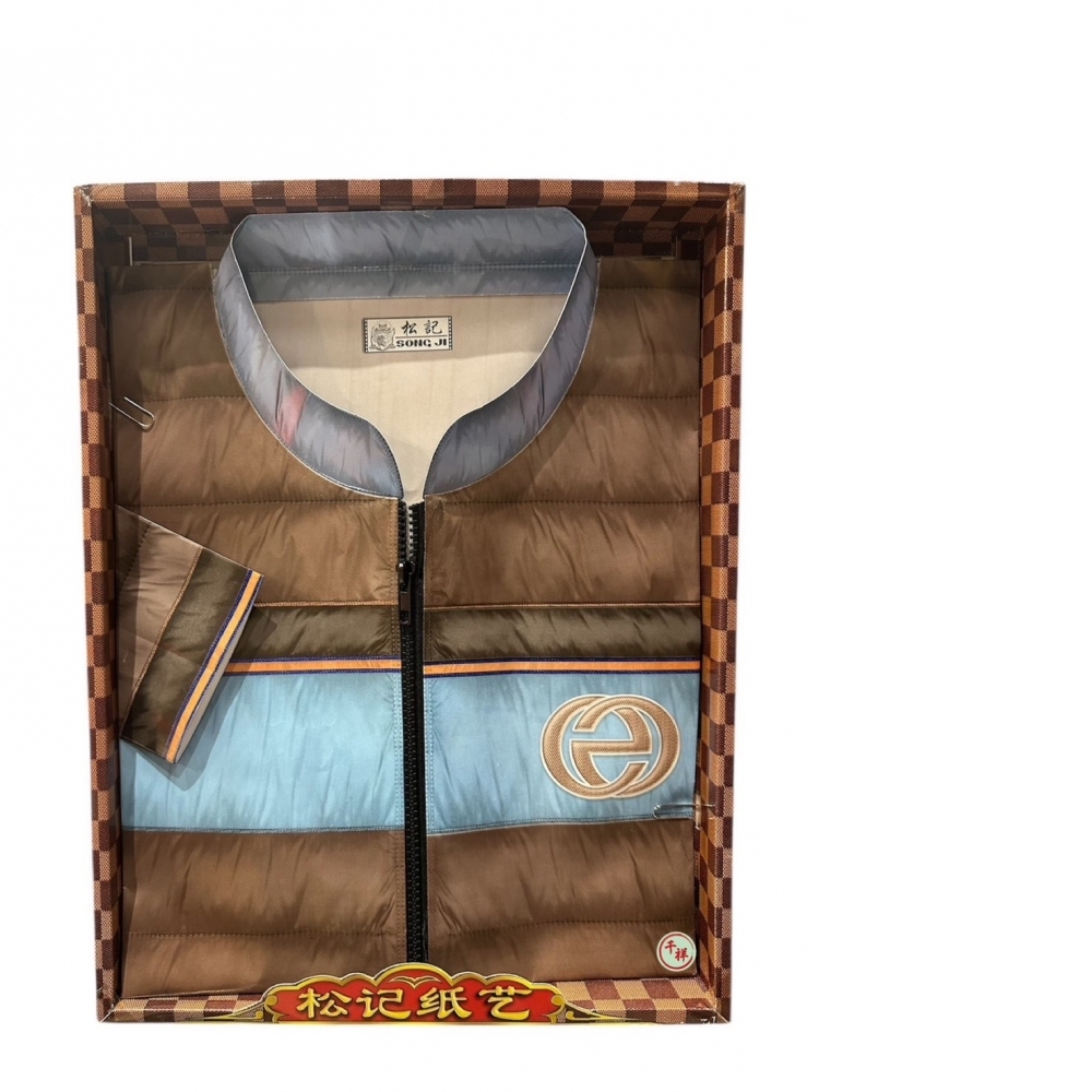 紙紮男生羽絨外套 A656