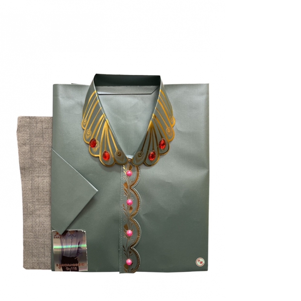 袋裝紙紮奢華特種紙燙金女襯含褲 G116 