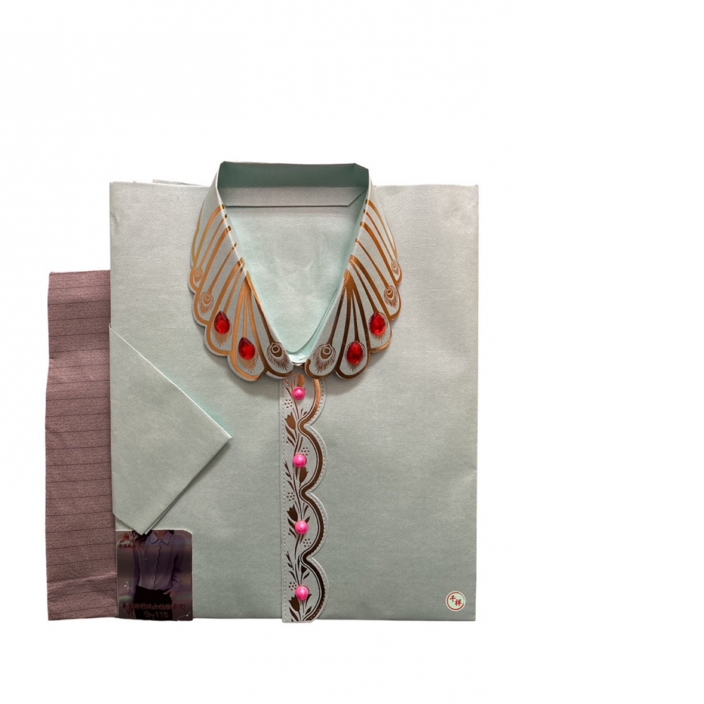 袋裝紙紮奢華特種紙燙金女襯含褲 G116 