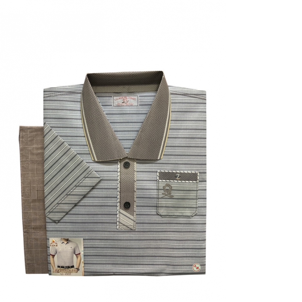 袋裝紙紮奢華時尚套裝男T恤含褲 G009 