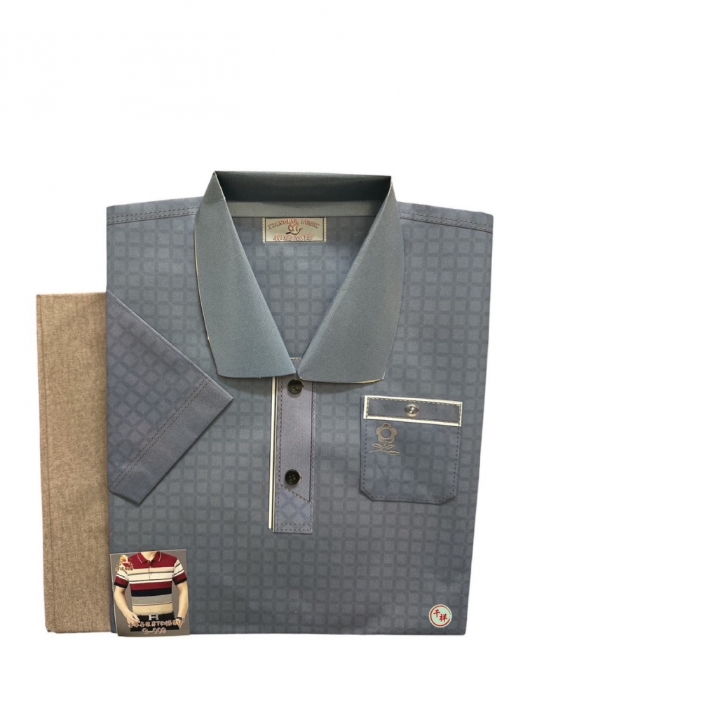 袋裝紙紮奢華時尚套裝男T恤含褲 G009 