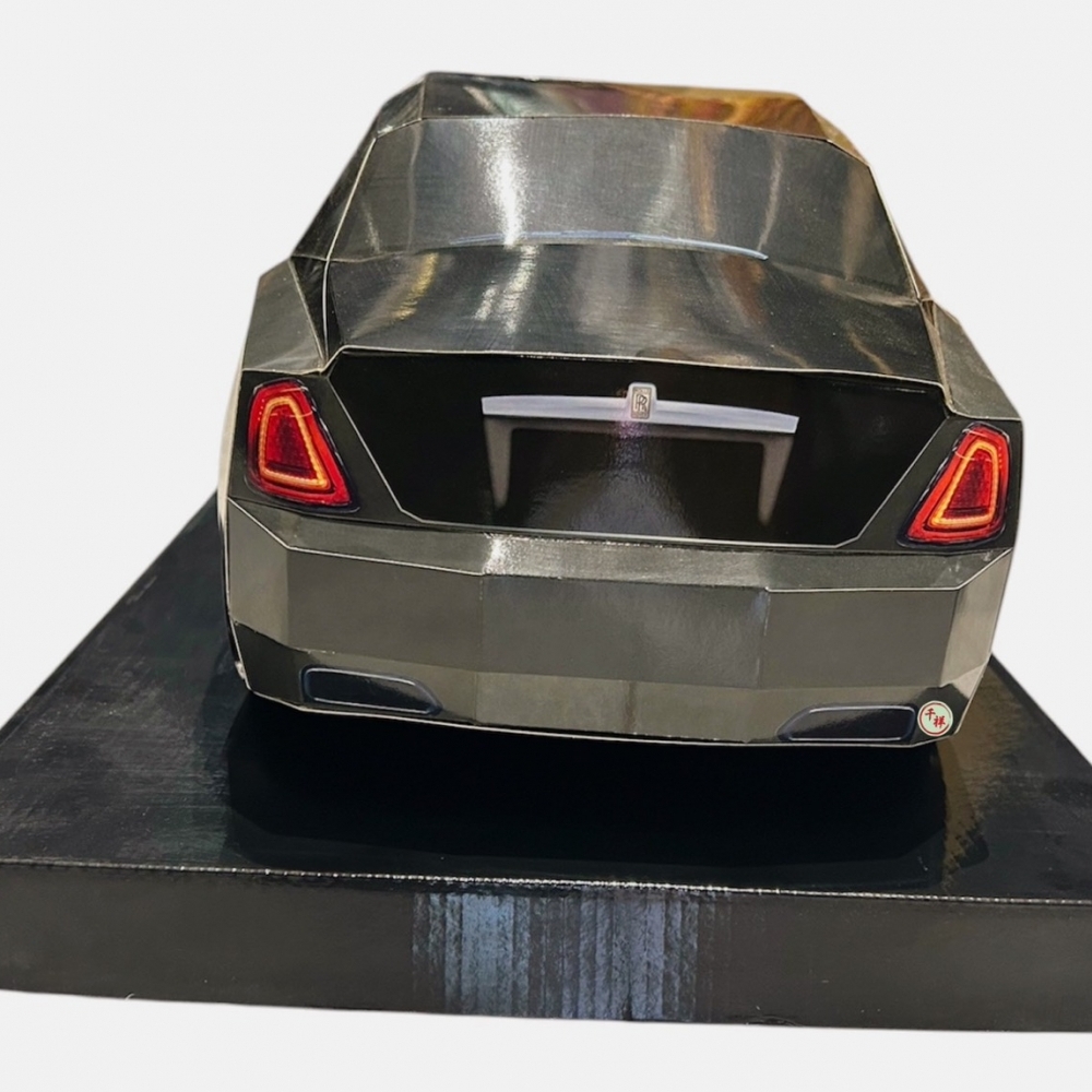 紙紮勞斯萊斯豪車/黑 /紙紮汽車/附鑰匙/附行照/紙紮/現貨