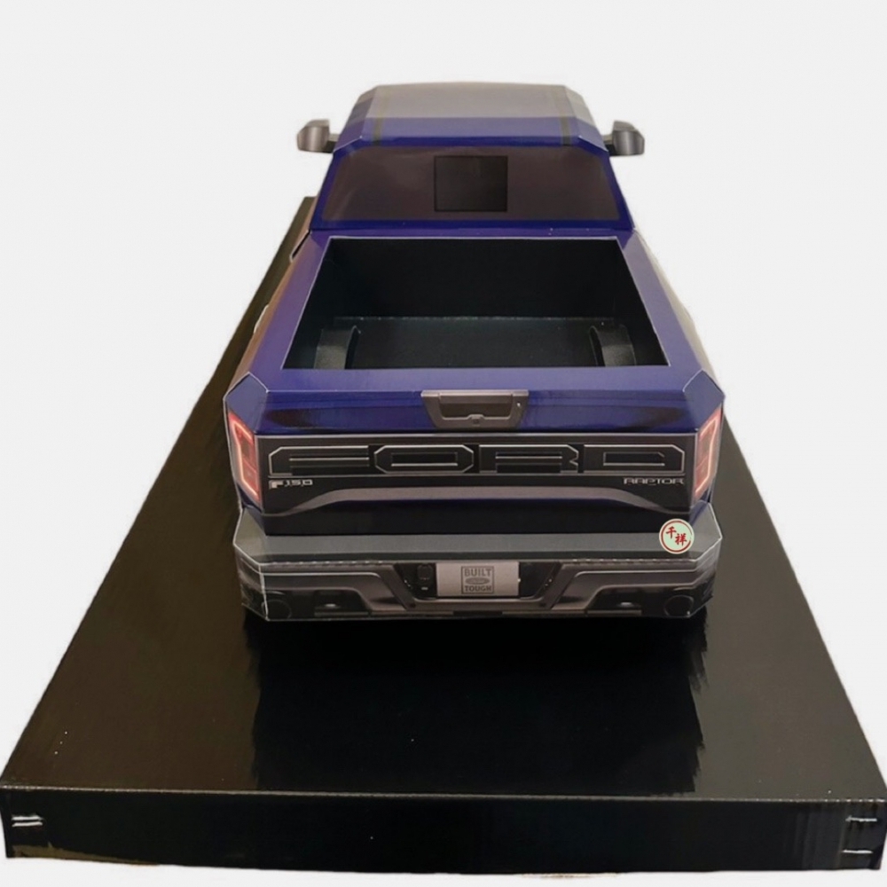 紙紮福斯皮卡/藍 /紙紮汽車/附鑰匙/附行照/紙紮/現貨