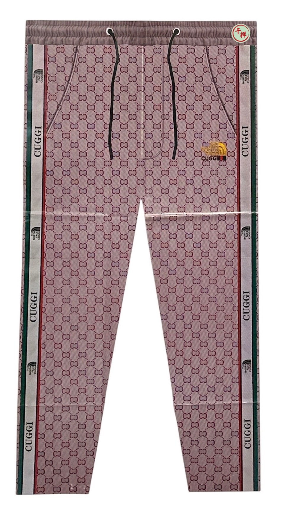 袋裝紙紮奢侈品女休閒褲 A682 