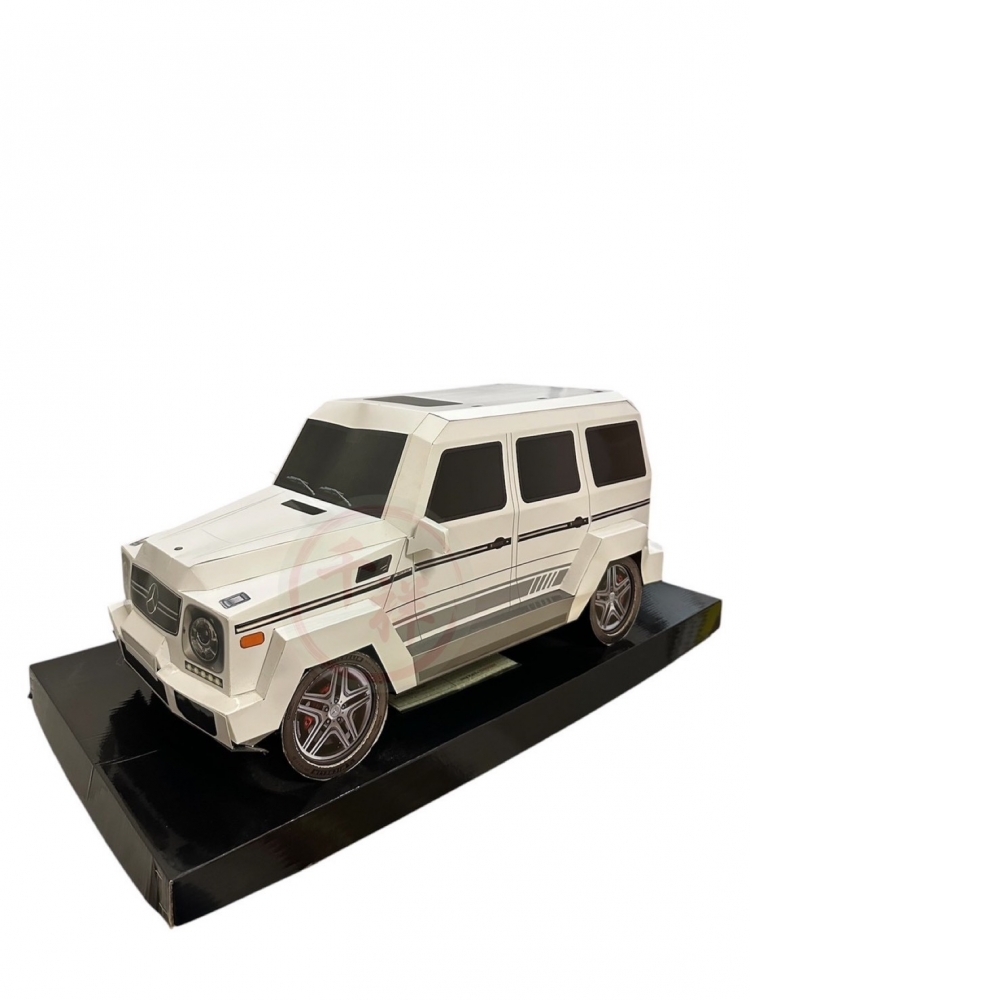 紙紮賓士G-CLASS(大) 白