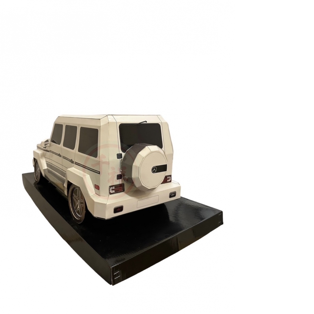 紙紮賓士G-CLASS(大) 白