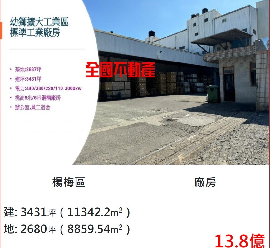 廠房/桃園新竹苗栗地