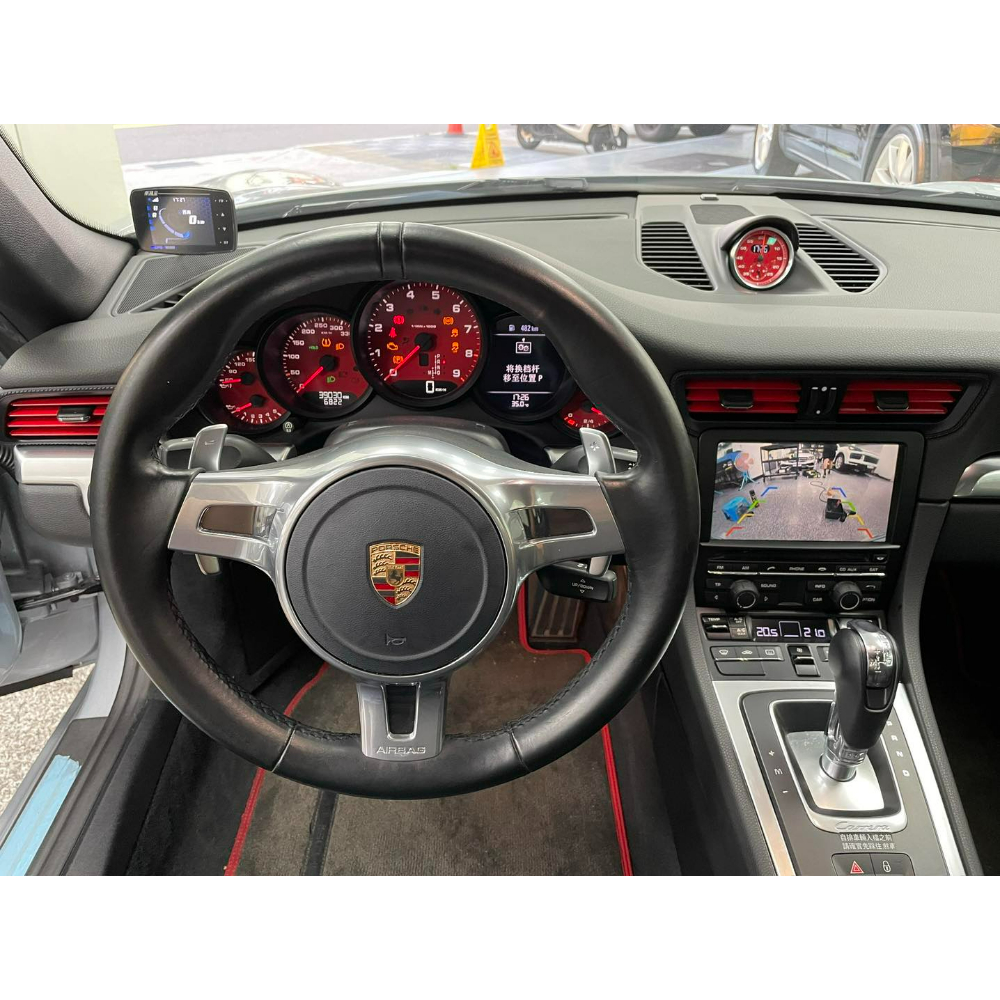 Porsche 911 Carrera S測速器