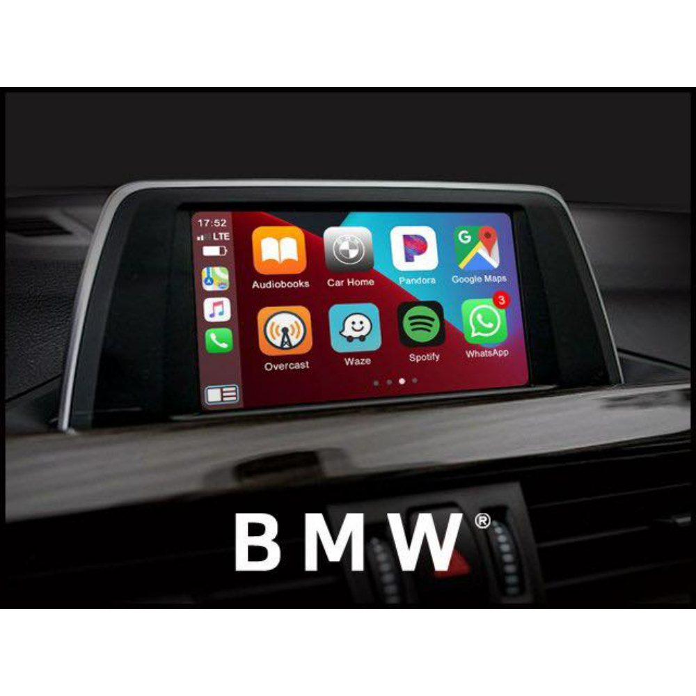 BMW 5 F10原廠螢幕升級CarPlay